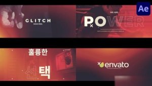 Videohive Glitch Demo Reel for After Effects Openers template preview