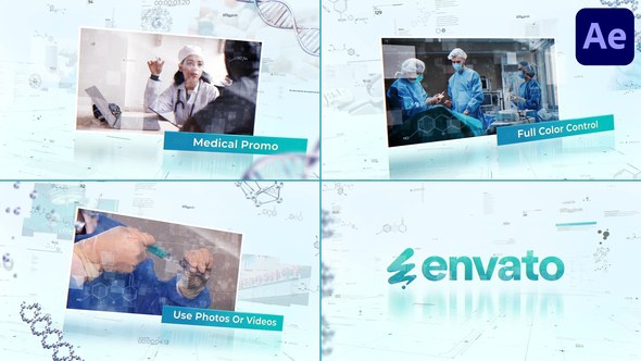 Videohive Medical Promo for After Effects Product Promo template preview