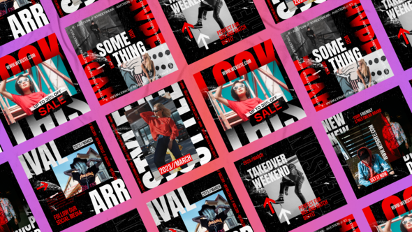 Videohive Sprout Social Instagram Posts Product Promo template preview