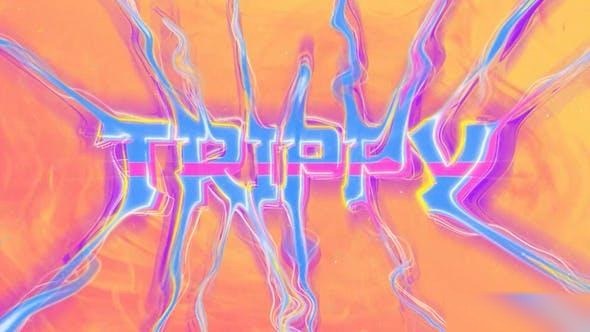 Videohive Trippy Liquid Title & Logo Openers template preview