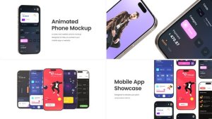 Videohive Phone App Promo Mockup Product Promo template preview