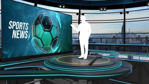 Videohive virtual set Studio MDM Broadcast-packages template preview