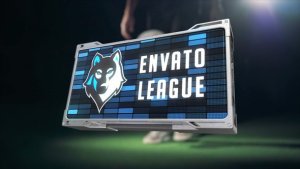 Logo Transitions 3 Video Displays template preview
