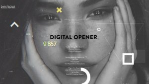Videohive Digital Opener Openers template preview