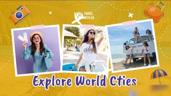 Videohive Adventure And Travel Logo Stings template preview