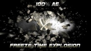 Videohive Freeze Time Explosion Logo Stings template preview