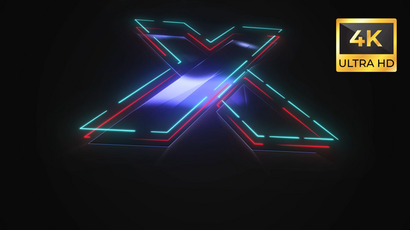 Videohive Neon Logo Reveal 55545921 Logo Stings template preview