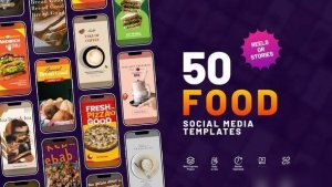 Videohive Food Instagram Stories 53549714 Product Promo template preview
