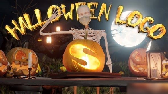 Videohive Halloween Logo 33865743 Logo Stings template preview