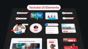 Videohive Youtube Video UI Elements Elements template preview