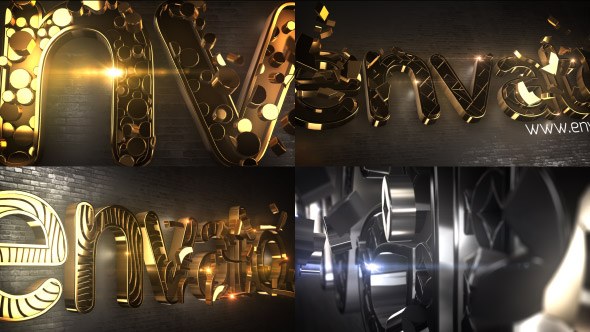 Videohive Glaring Pattern Maker V2 Logo Reveal Openers template preview