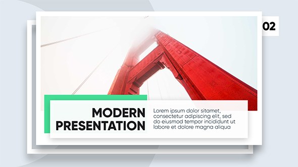 Videohive Modern Promo - Clean Corporate Video Displays template preview