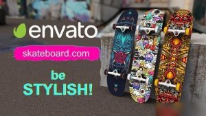 Videohive 3D Skateboard | Workshop Openers template preview
