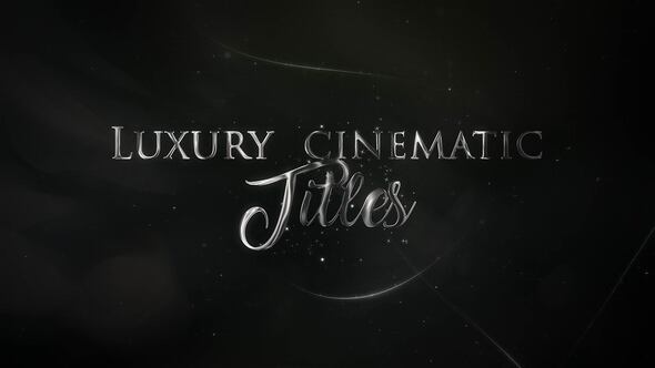 Videohive Luxury Titles 32994094 Titles template preview