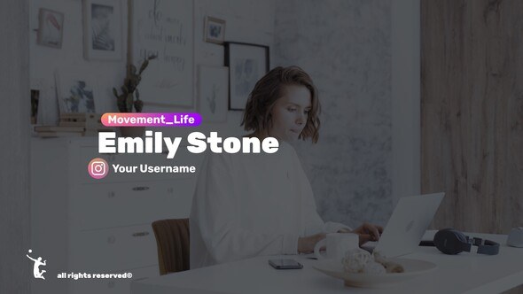 Videohive Social Media Titles 58759466 Elements template preview