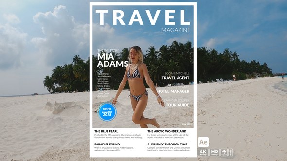 Videohive Magazine Overlays Elements template preview