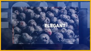 Videohive Elegant Flow Slides Video Displays template preview