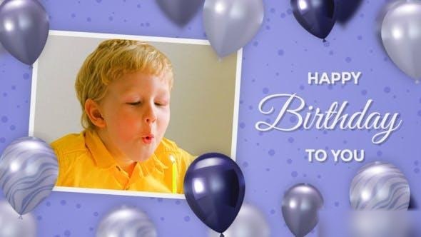Videohive Happy Birthday Intro Openers template preview