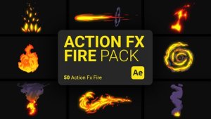 Videohive Action FX Fire Pack For After Effects Elements template preview