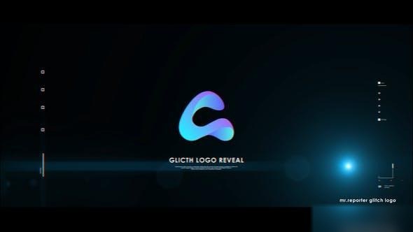 Videohive Glitch Logo Reveal 40290769 Logo Stings template preview