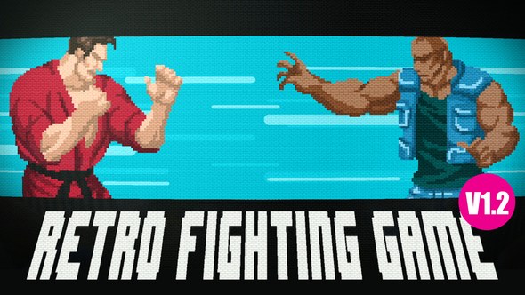 Videohive Retro Fighting Game v1.1 Openers template preview