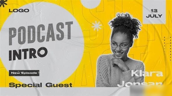 Videohive Podcast Intro 50083425 Openers template preview