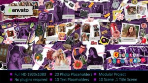 Videohive Collage Slideshow 57067943 Video Displays template preview