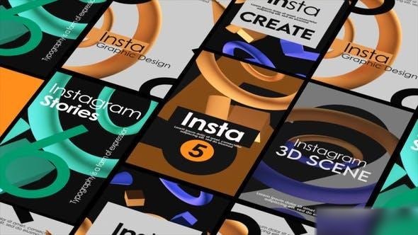 Videohive Instagram Typographic V6 Openers template preview