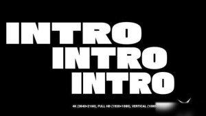 Videohive Typo Stomp Intro 50731229 Openers template preview