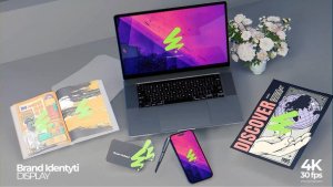 Videohive Brand Identity Mockup 56395293 Video Displays template preview