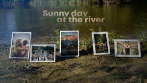 Videohive Summer Day at the River Slideshow Video Displays template preview