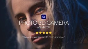 Videohive Photo 3D Camera Animator Openers template preview