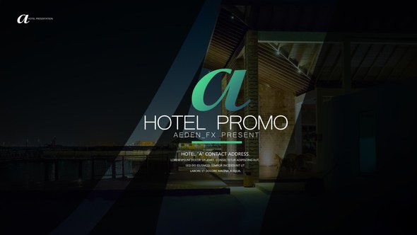 Videohive Hotel Promo 23791102 Product Promo template preview