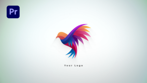 Clean Logo Animation (MOGRT) Premiere Pro template preview