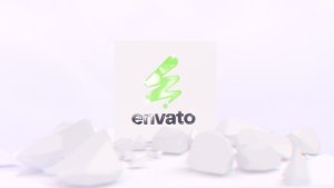 Videohive Broken Cube Logo Openers template preview
