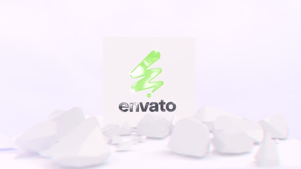 Videohive Broken Cube Logo Openers template preview