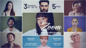 Videohive Zoom Multiscreen Opener Openers template preview