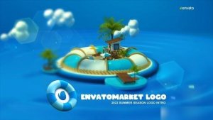 Videohive Summer Travel Logo Intro Logo Stings template preview