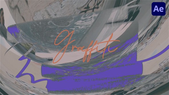Videohive Urban Strokes Transitions Elements template preview