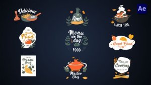 Videohive Cooking titles [After Effects] Titles template preview