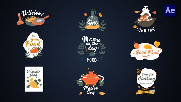 Videohive Cooking titles [After Effects] Titles template preview