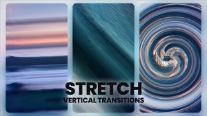 Videohive Stretch Vertical Transitions Elements template preview