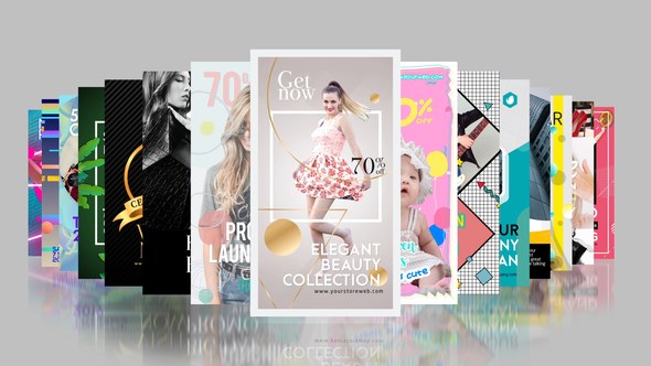 Promo Pack Video Displays template preview