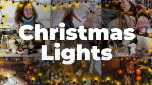 Videohive Christmas Lights Garland Overlays Elements template preview
