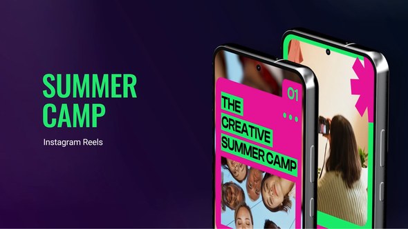 Videohive Instagram Reels Transitions Slide Video Displays template preview