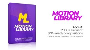 Videohive Motion Library Pack Video Displays template preview