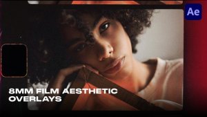 Videohive 8mm Film Aesthetic Overlays Elements template preview