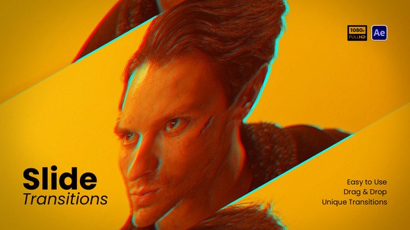 Videohive Slide Transitions Elements template preview
