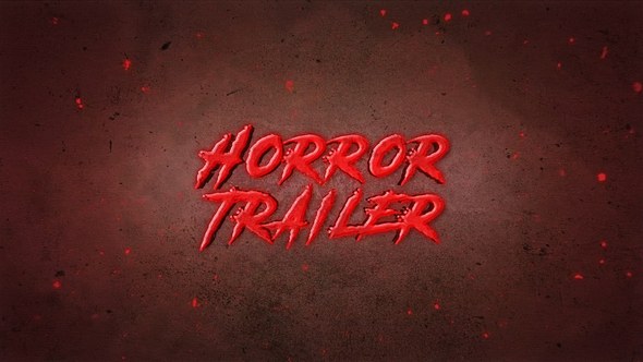 Videohive Horror Trailer Openers template preview