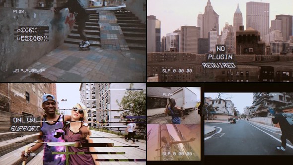 Videohive VHS_Opener Openers template preview